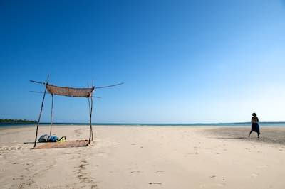 Sand Bank at Funzi Keys, Diani, Kenya